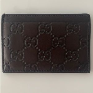 GUCCI MONOGRAM CARDHOLDER
